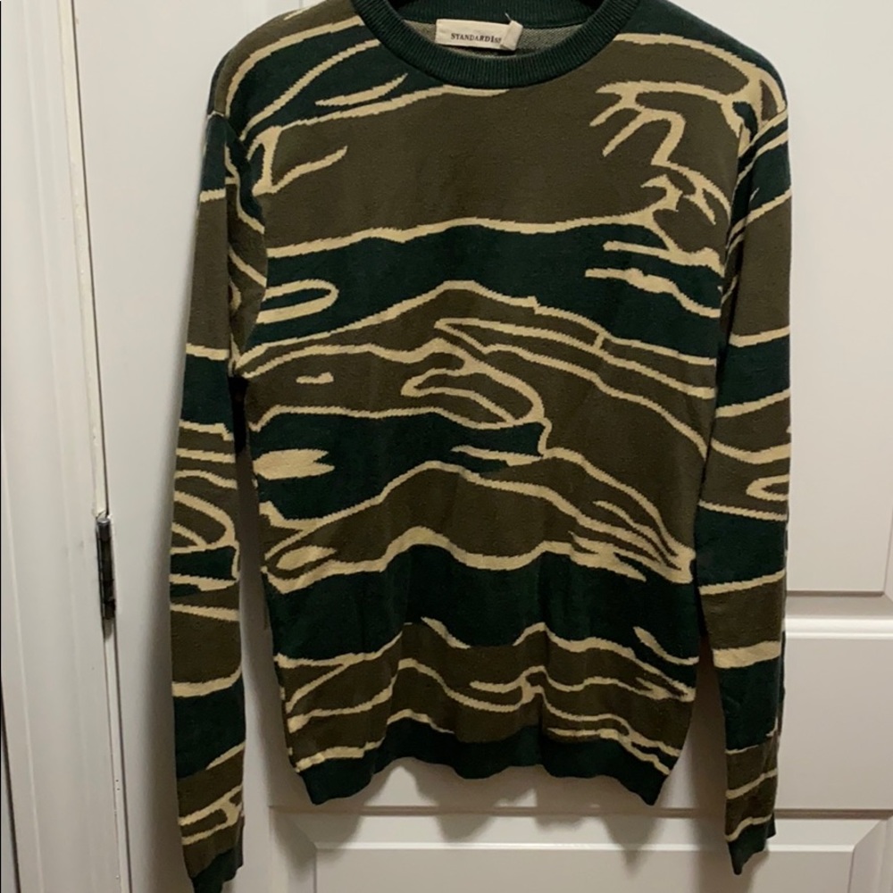 A standard issue long sleeve pull over